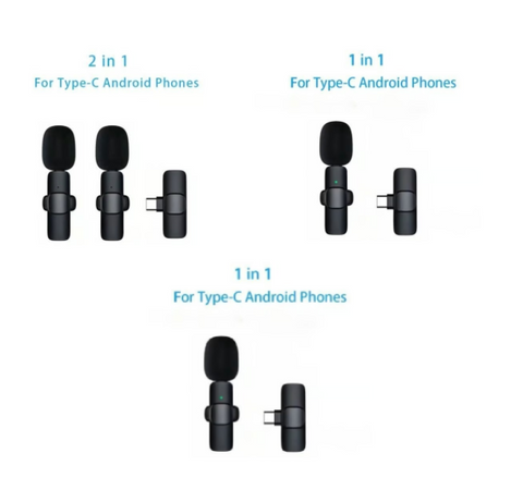 New Wireless Lavalier Microphone