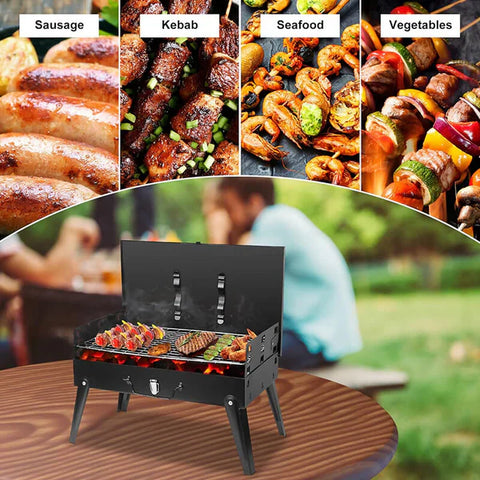 Mini Foldable Charcoal Grill